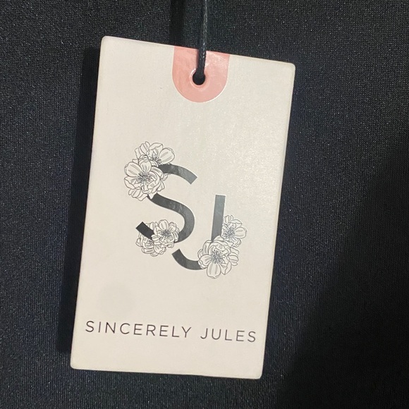 Sincerely Jules Juniors Cropped Fringe Western Jacket Faux Suede Black Small - Picture 5 of 6